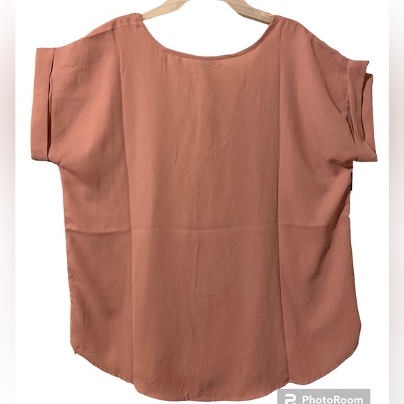 SPEED LIMIT MPH 1x Dusty Mauve Blouse - Picture 2 of 5